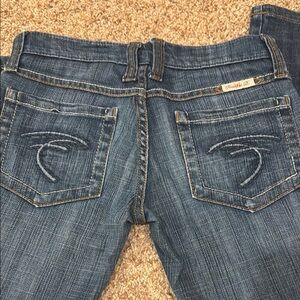 Frankie b Women's Blue Jeans